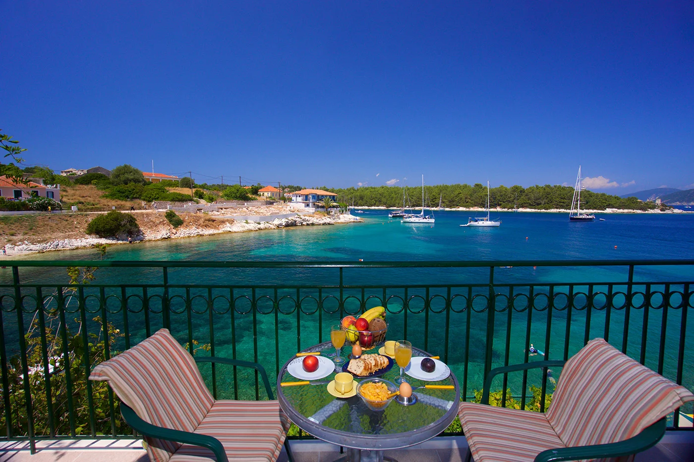 Sea Front Apartments Fiscardo Kefalonia